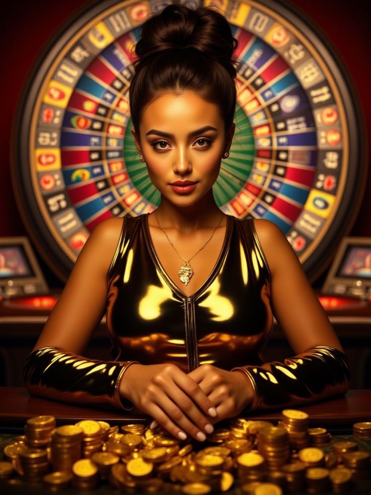 Meja permainan casino-gaya live dengan dealer profesional